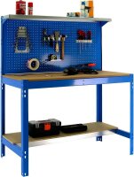 Simonrack Werkbank SIMONWORK BT3 900 blau 91,0 x 61,0 x...
