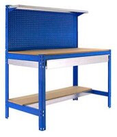 Simonrack Werkbank SIMONWORK BT3 BOX 900 blau 1 Schublade 91,0 x 61,0 x 144,5 cm