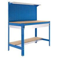 Simonrack Werkbank SIMONWORK BT3 BOX 1500 blau 1 Schublade 151,0 x 61,0 x 144,5 cm
