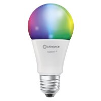 LEDVANCE WLAN-Lampe SMART+ WiFi Classic A60 RGBW E27 9 W...