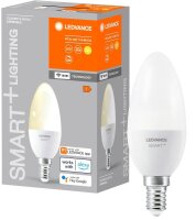 LEDVANCE WLAN-Lampe SMART+ WiFi Classic B40 DIM E14 4,9 W...