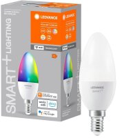 LEDVANCE WLAN-Lampe SMART+ WiFi Classic B40 RGBW E14 4,9...