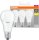 OSRAM LED-Lampe BASE RETRO CLA 100 E27 13 W matt