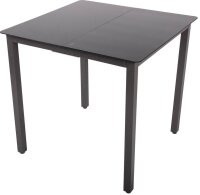 VCM my garden Sitzgruppe anthrazit Textilene, Metall, 3-teilig