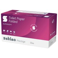 Satino Einzelblatt-Toilettenpapier prestige BT1 System...