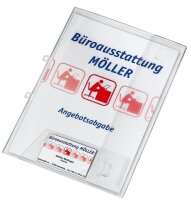 VELOFLEX Angebotsmappe Crystal DIN A4 transparent, 1 St.