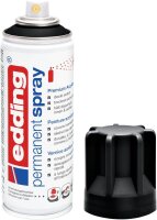 edding 5200 Acrylspray Sprühfarbe tiefschwarz matt,...
