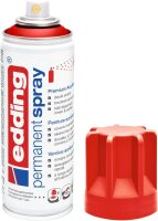 edding 5200 Acrylspray Sprühfarbe verkehrsrot matt,...