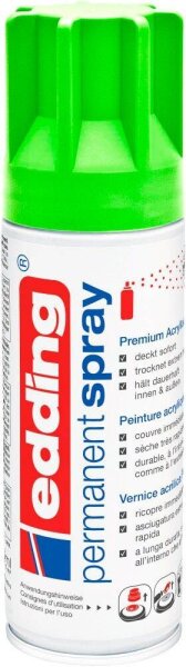 edding 5200 Acrylspray Sprühfarbe neongrün matt, 1 St.