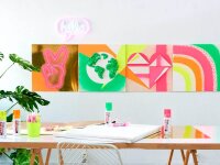 edding 5200 Acrylspray Sprühfarbe neongrün matt, 1 St.