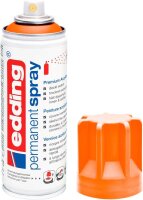 edding 5200 Acrylspray Sprühfarbe neonorange matt, 1...