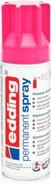 edding 5200 Acrylspray Sprühfarbe neonpink matt, 1 St.