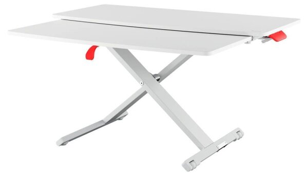 LEITZ Ergo Cosy mit Ablage Schreibtischaufsatz grau , 1 St.