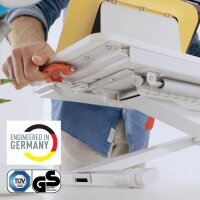 LEITZ Ergo Cosy mit Ablage Schreibtischaufsatz grau , 1 St.