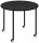 meet powered by PAPERFLOW Flex Office Mehrzwecktisch rund Spanplatte schwarz 96,0 x 96,0 x 75,0 cm, 1 St.