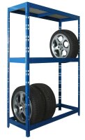 SZ Metall Reifenregal 24132 blau 139,0 x 50,0 x 180,0 cm