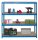 SZ Metall Schwerlast-Weitspannregal 26162-4 blau 150,0 x 60,0 x 160,0 cm