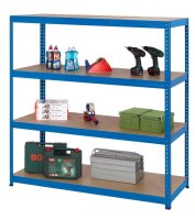 SZ Metall Schwerlast-Weitspannregal 26202-4 blau 150,0 x...