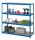 SZ Metall Schwerlast-Weitspannregal 26242-4 blau 150,0 x 60,0 x 240,0 cm