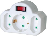 brennenstuhl Mehrfachstecker mit Schalter , 1 St.