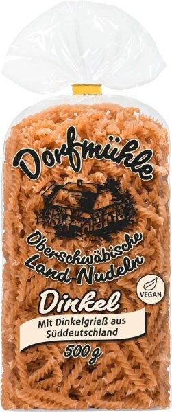 Dorfmühle Dinkelspiralen 500,0 g, 1 St.