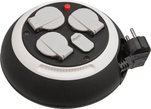 brennenstuhl Comfort-Line CL-S 3-fach Steckdosenleiste 3,0 m schwarz mit USB-Buchse