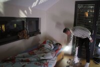 brennenstuhl LED-Außenleuchte mit Bewegungsmelder, weiß 1,2 W, 1 St.