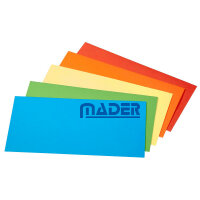 tecno Briefumschläge colors DIN lang+ ohne Fenster farbsortiert haftklebend 25 St.