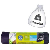Secolan® Schwerlastsäcke 120,0 l grau 45,0...