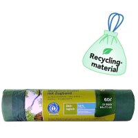 Secolan® Müllbeutel 60,0 l grün 30,0...