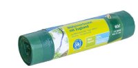 Secolan® Müllbeutel 60,0 l grün 30,0 µm, 15 St.