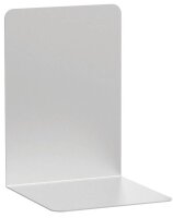 MAUL Buchstützen silber 12,0 x 12,0 x 17,5 cm, 2 St.