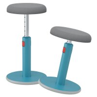 LEITZ Sitz- & Stehhocker Ergo Cosy 65180061 grau, blau, 1 St.