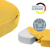 LEITZ Sitzkissen Ergo Cosy gelb 45,5 x 35,5 cm, 1 St.