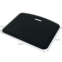 LEITZ Anti-Ermüdungsmatte Büro Ergo Cosy grau 45,7 x 55,8 cm