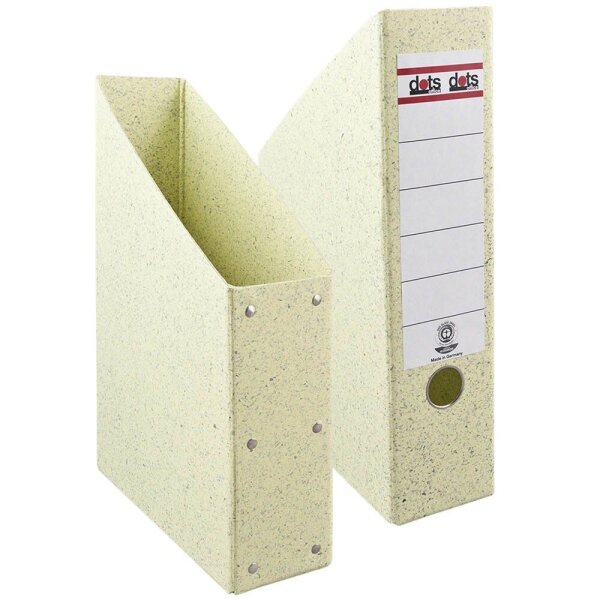 dots Stehsammler 100110259793893 gelb Karton, DIN A4, 2 St.