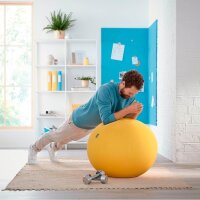 LEITZ Ergo Cosy Sitzball gelb 65,0 cm