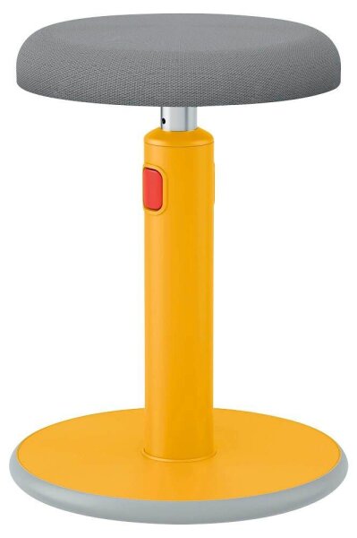 LEITZ Sitz- & Stehhocker Ergo Cosy 65180019 grau, gelb, 1 St.