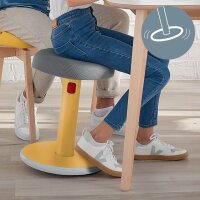 LEITZ Sitz- & Stehhocker Ergo Cosy 65180019 grau,...