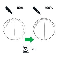 LEITZ Ergo Cosy Sitzball grau 65,0 cm