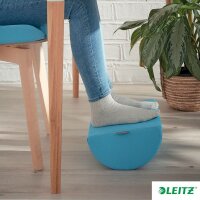 LEITZ Fußstütze Ergo Cosy blau Stoff