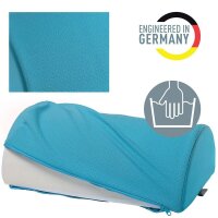 LEITZ Fußstütze Ergo Cosy blau Stoff