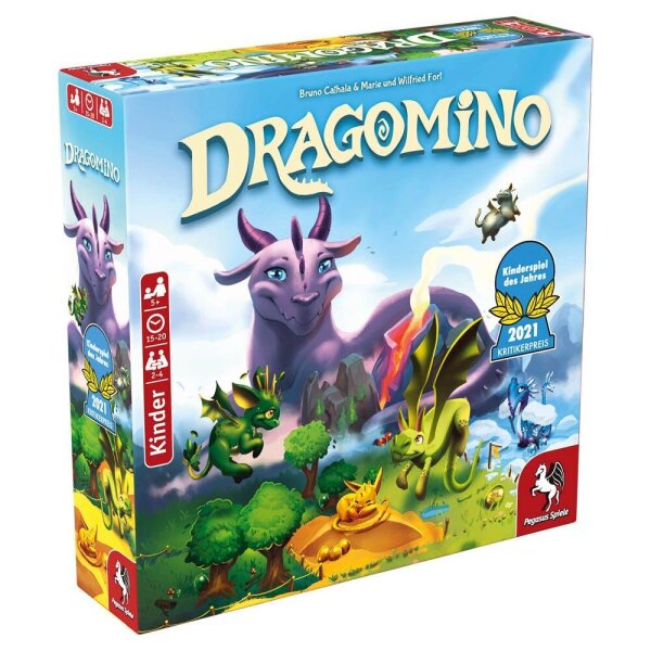 Pegasus Spiele Dragomino Brettspiel, 1 St.