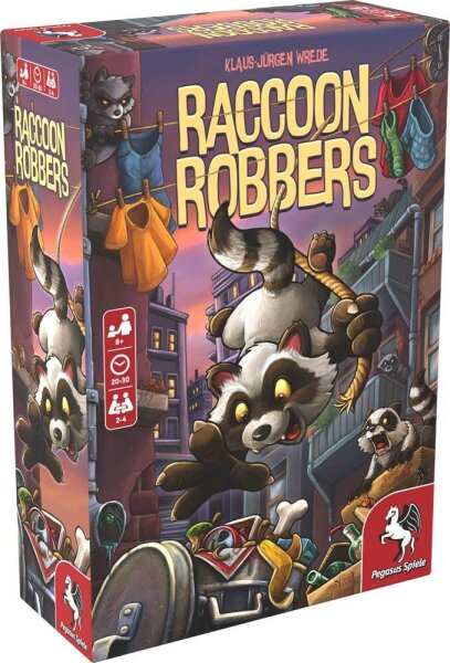 Pegasus Spiele Raccoon Robbers Brettspiel, 1 St.