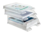 LEITZ Briefablage Plus frost DIN A4, 1 St.