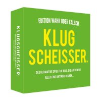 kylskapspoesi Klugscheisser – Wahr oder Falsch Edition Kartenspiel, 1 St.