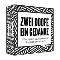 kylskapspoesi Zwei Doofe ein Gedanke Kartenspiel, 1 St.