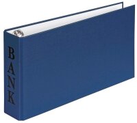 VELOFLEX Bankringbuch 2-Ringe blau 4,5 cm DIN A6 quer, 1 St.