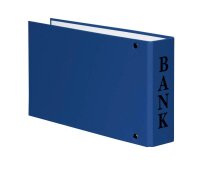 VELOFLEX Bankringbuch 2-Ringe blau 4,5 cm DIN A6 quer, 1 St.