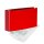 VELOFLEX VELOCOLOR® Classic Bankringbuch 2-Ringe hellrot 4,5 cm DIN A6 quer, 1 St.